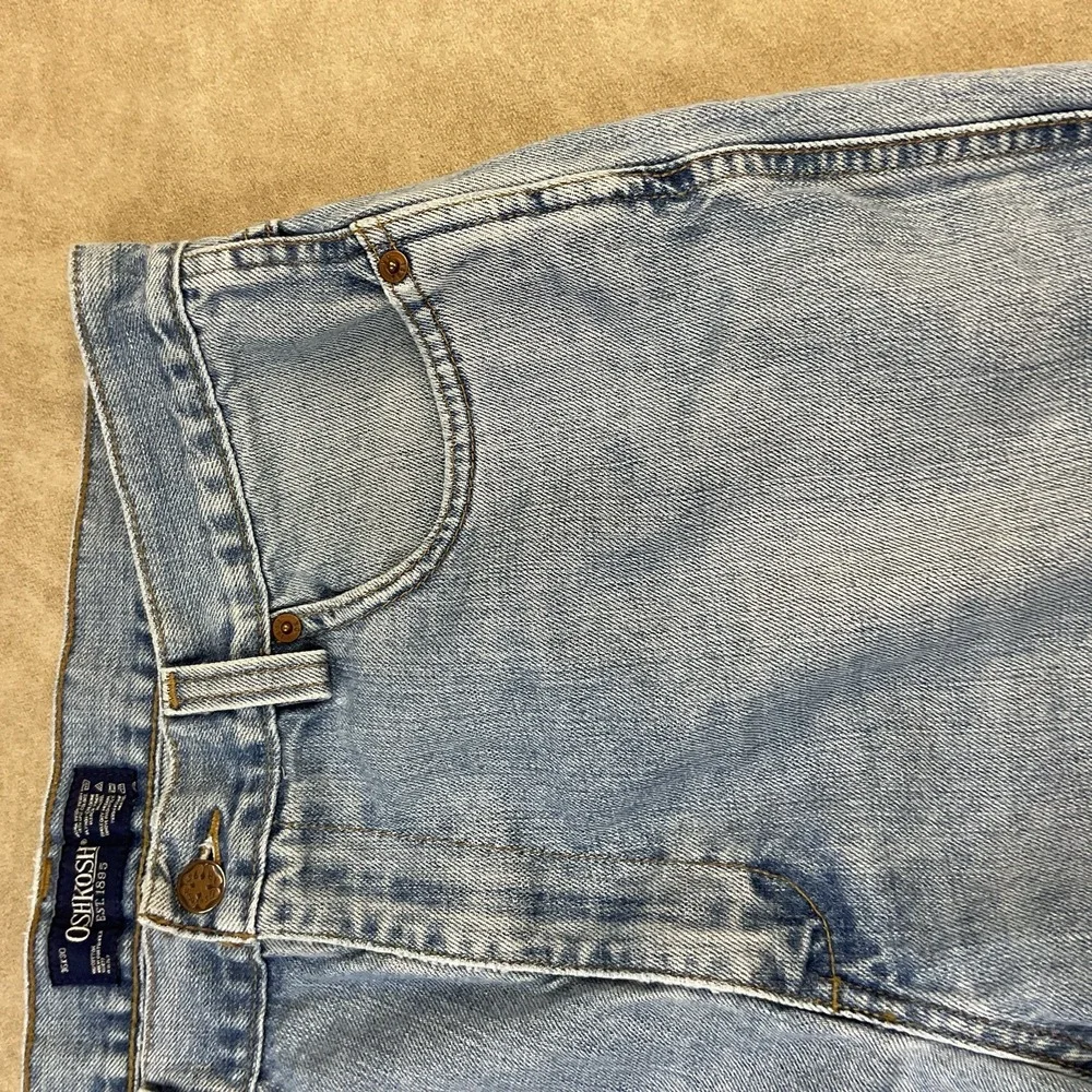 Vintage OshKosh jeans Men Sz 36x30 Blue Denim Workwear 90s B' Gosh Retro